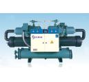 Semi-closed screw chiller